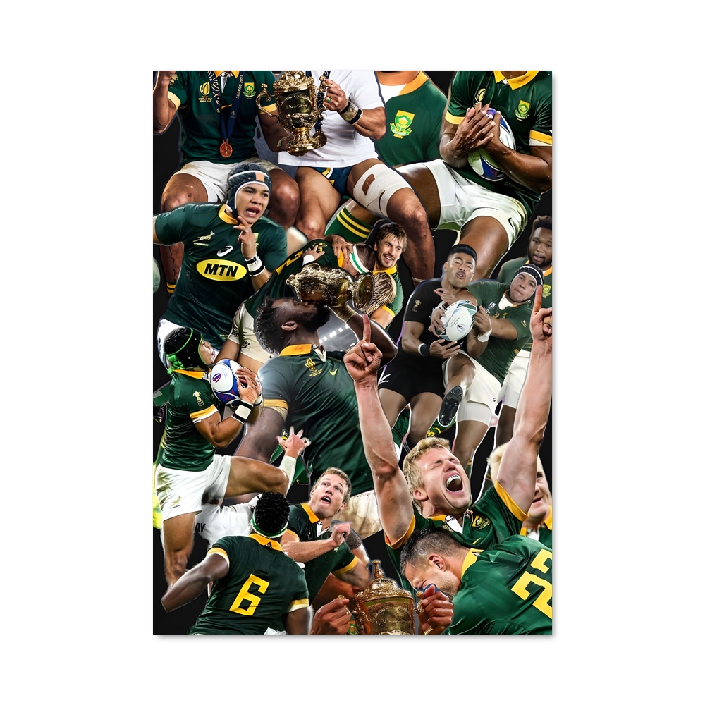 Poster La Fierté des Springboks